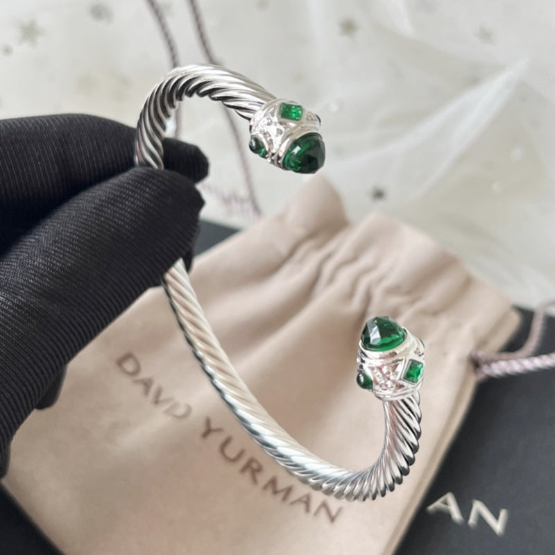 David Yurman Color Diamond Open Bangle
