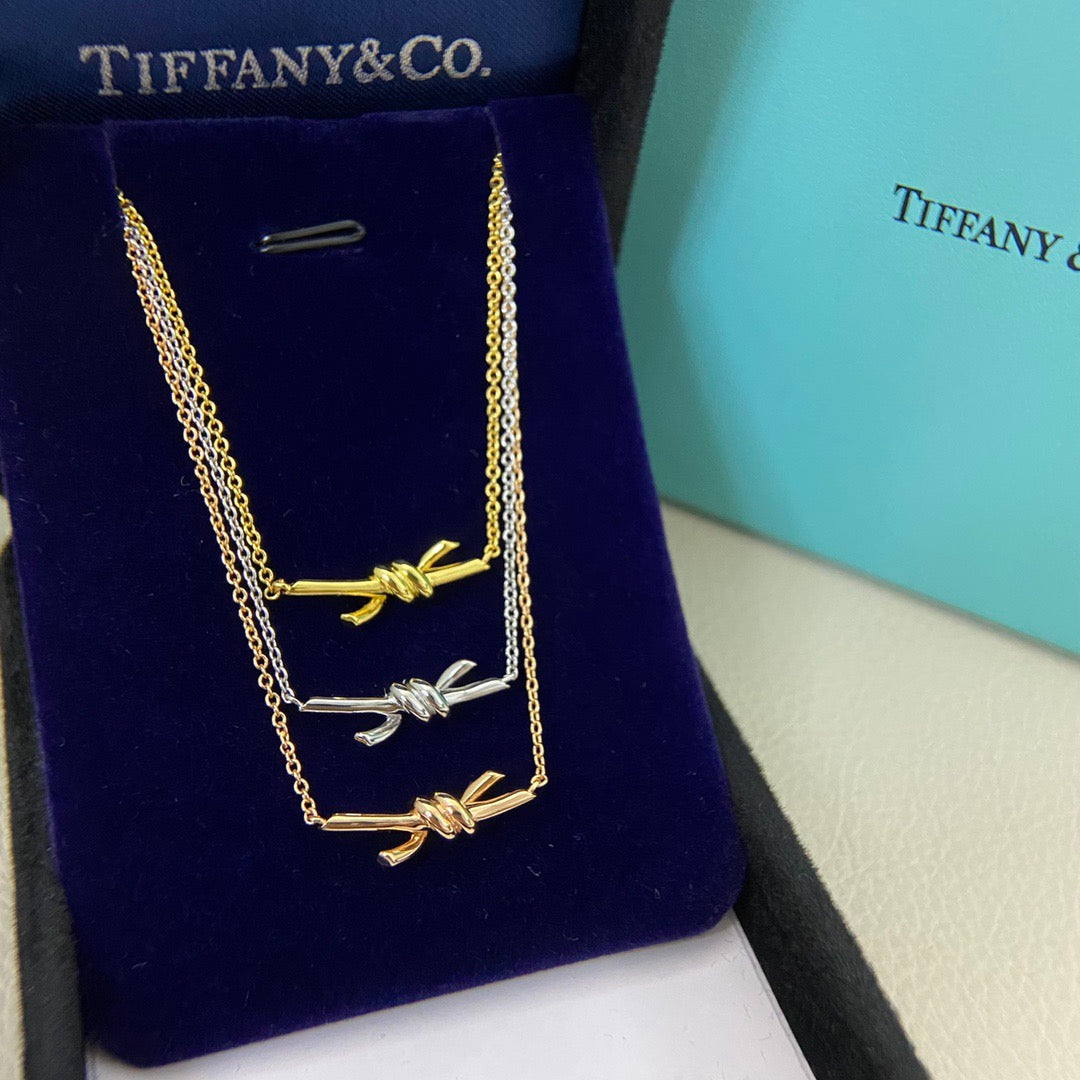 Tiffany Knot Necklace