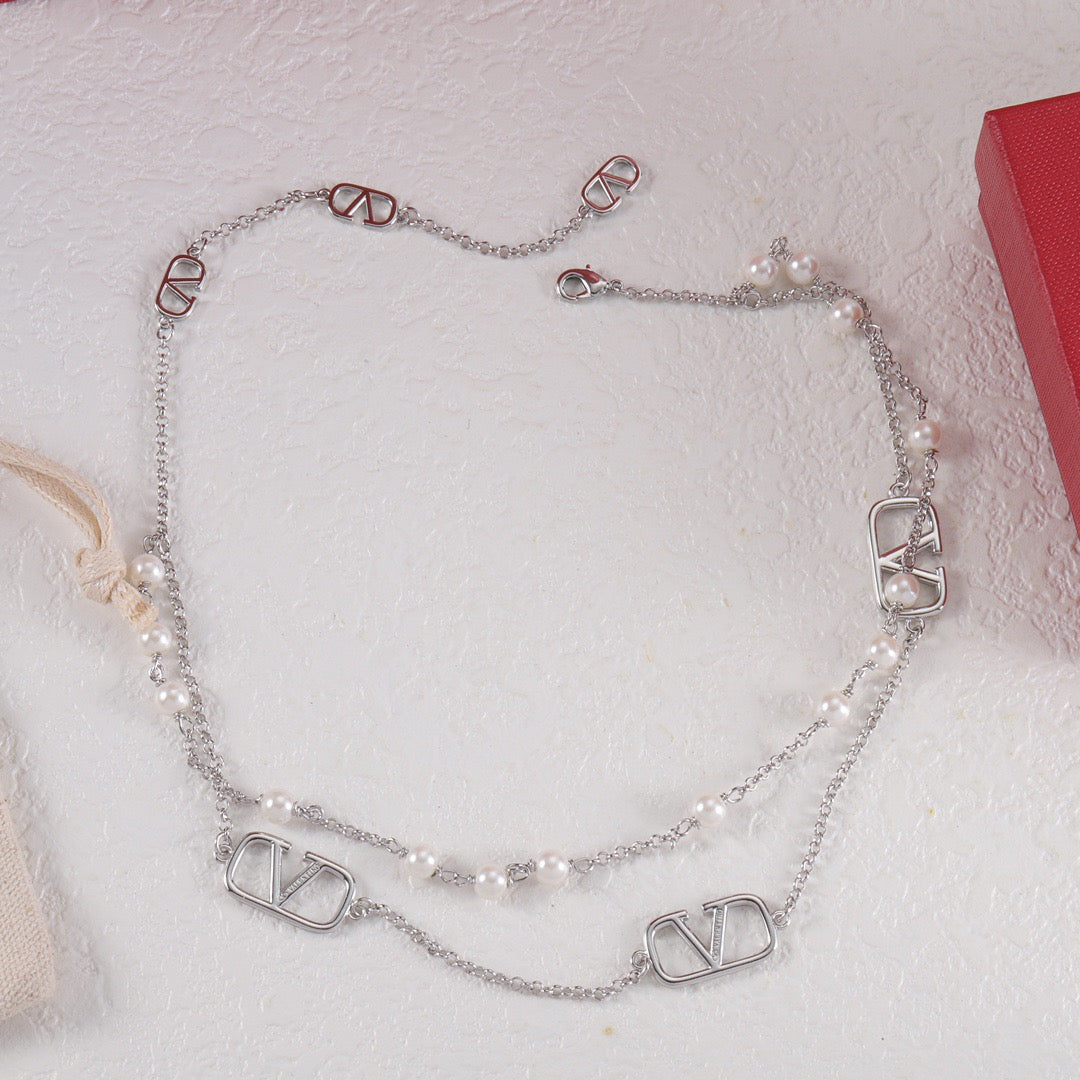 Valentino Pearl Necklace