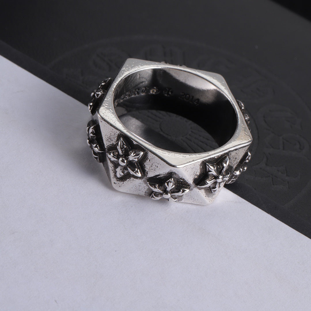 Chrome Hearts Flower Ring