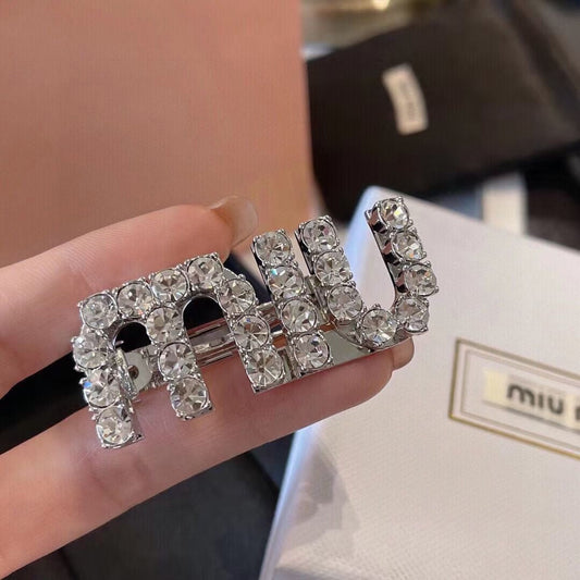 Miu Miu Diamond Hair Clip