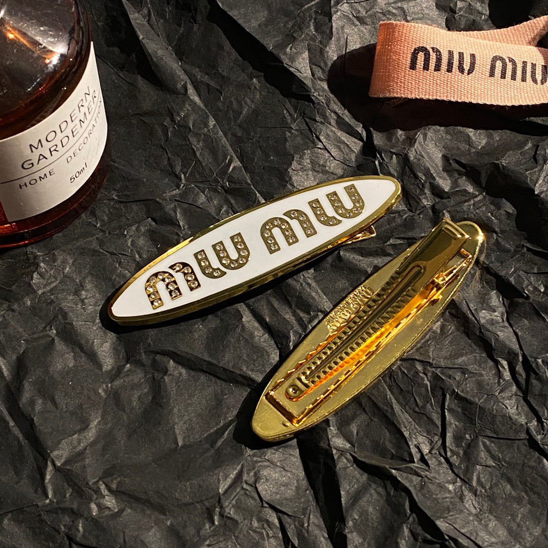 Miu Miu Hair Clip (3pcs Total)