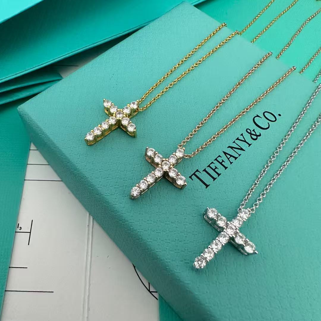 Tiffany Cross Necklace