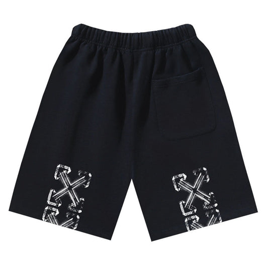 Off-White Logo Arrows Printed Shorts