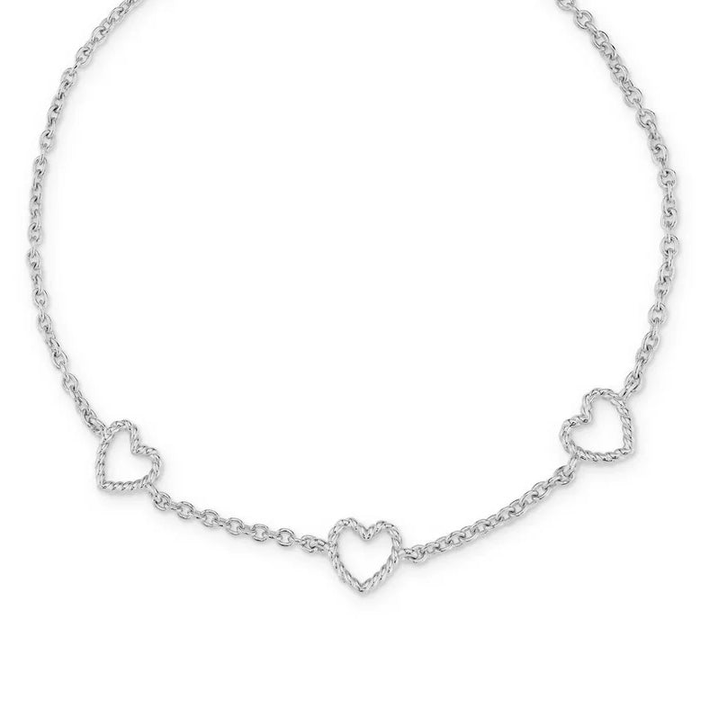 Three Heart Bracelet