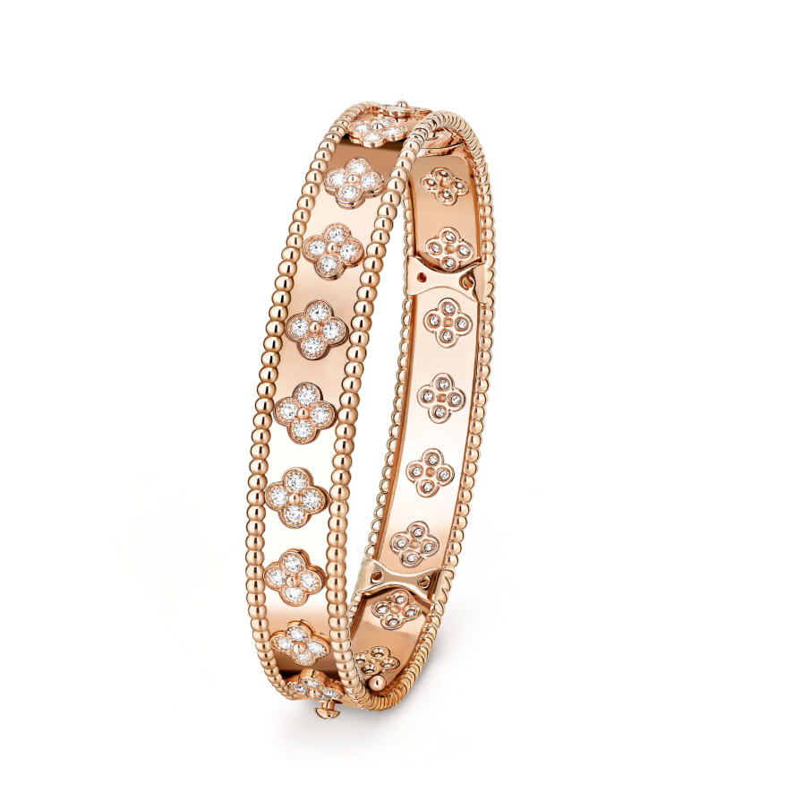 VCA Perlée clovers bracelet, classic model