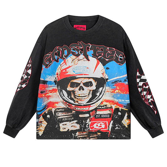 GODSPEED Racer Goldiel Long Sleeve T-Shirt