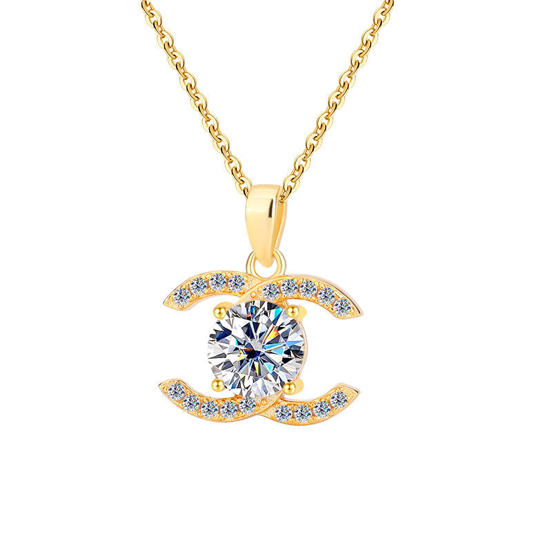 Chanel Colored Moissanite Necklace