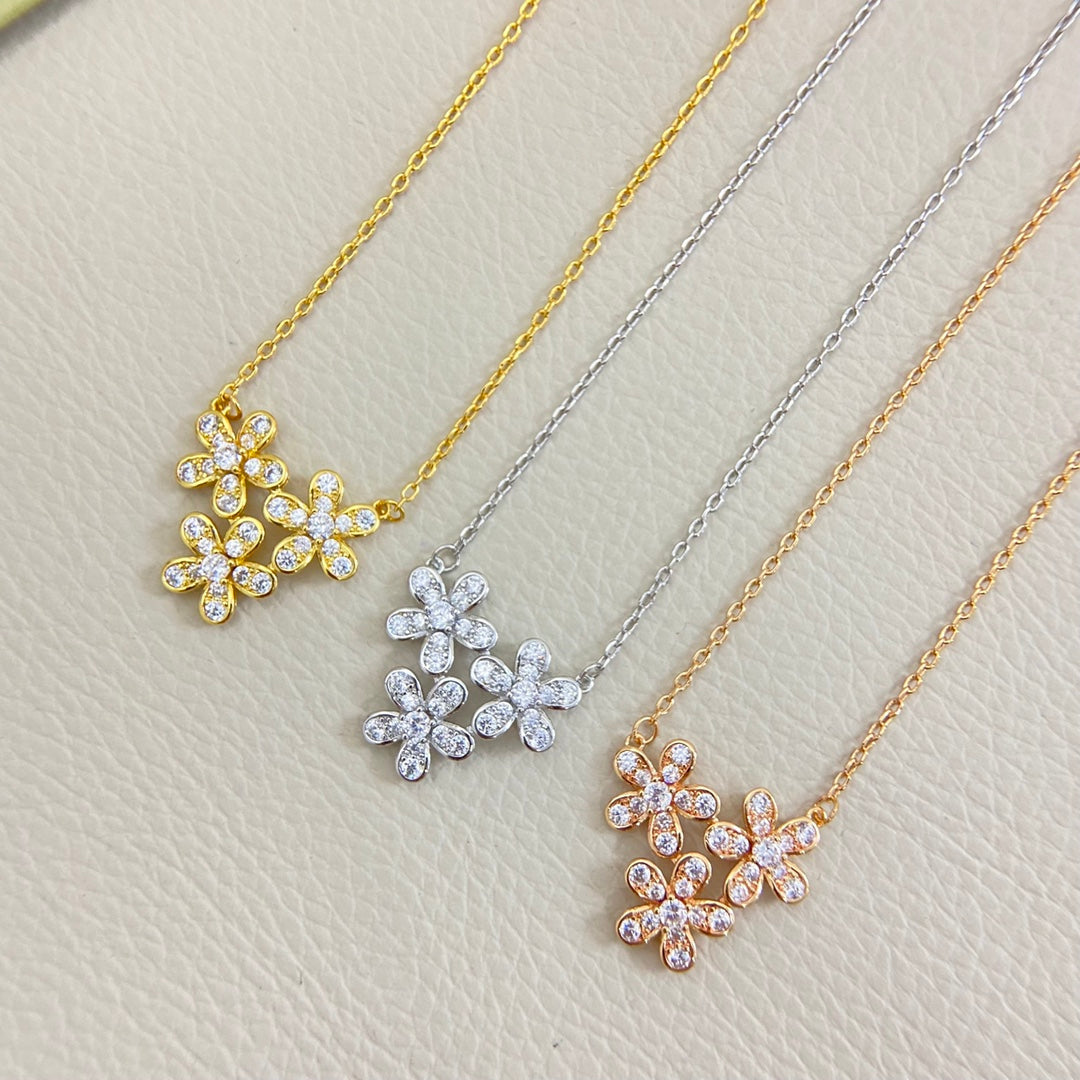 VCA Flower Diamond Necklace