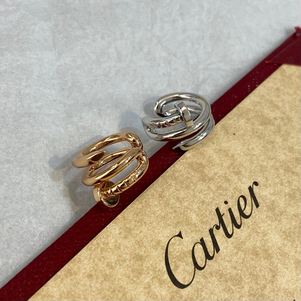 Cartier Nail Ear Clips
