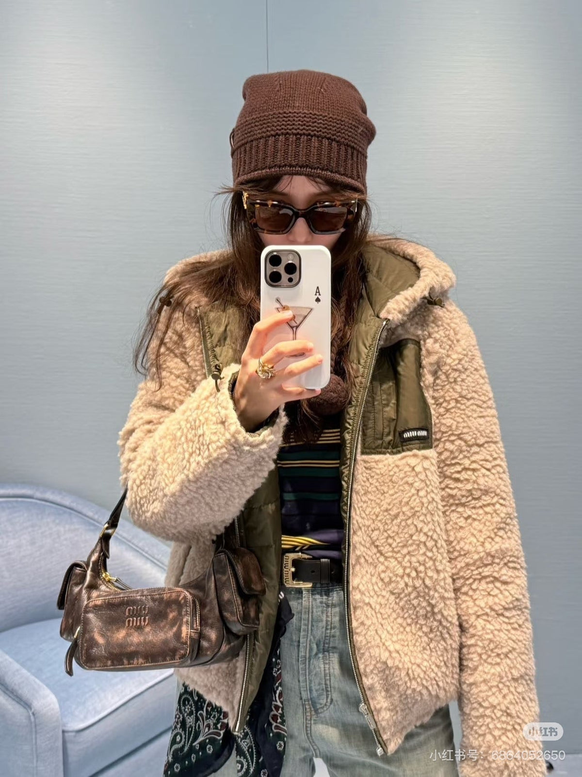 Miu Miu Flaux Coat